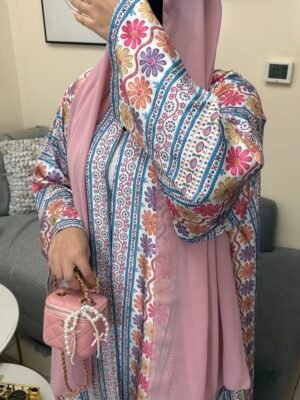 عباية كاندي وردي ( candy abaya pink )