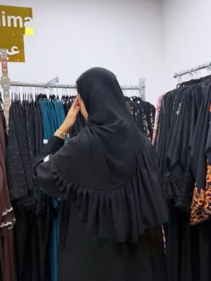 عباية اصايل( اللون الاسود و البني )