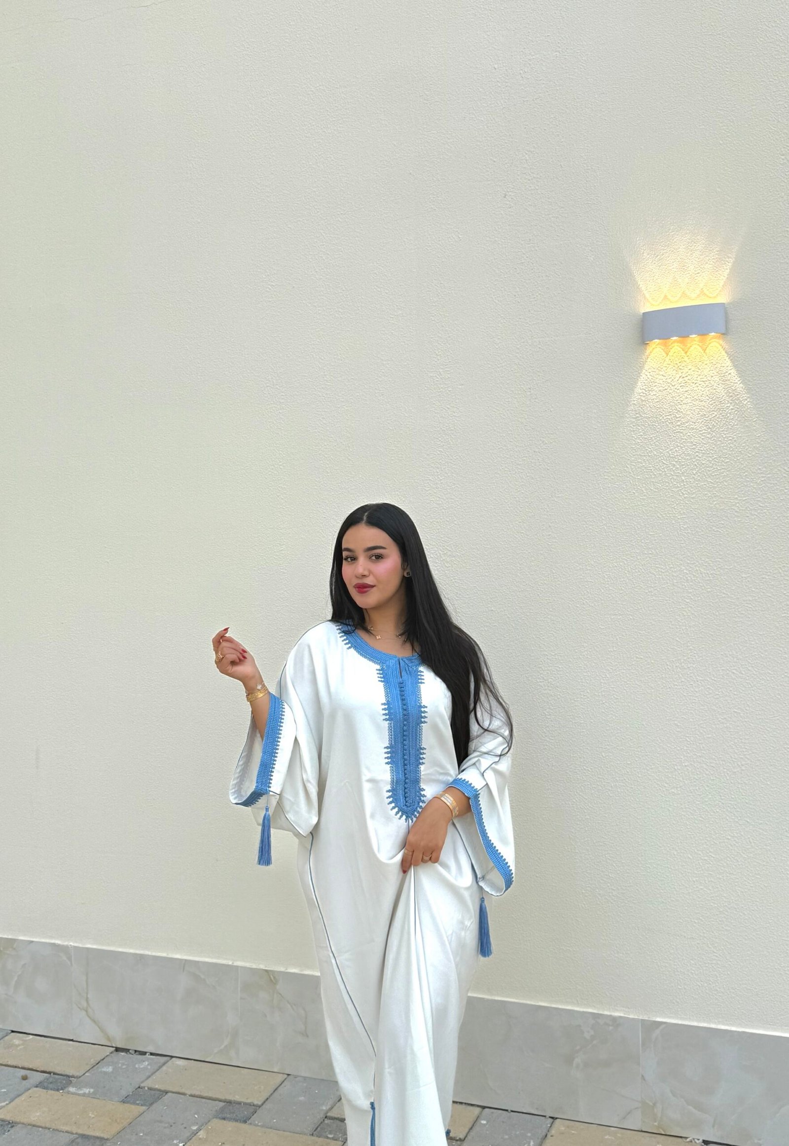 مغربي شغل يدوي ( ثلاث ألوان )